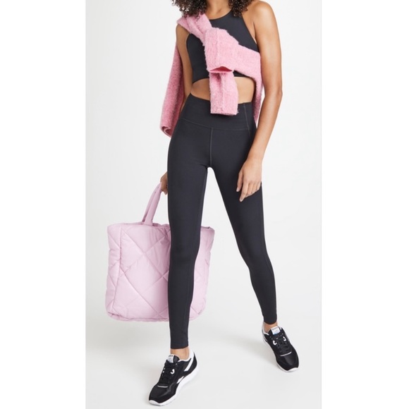 GIRLFRIEND COLLECTIVE black high waisted Compressive Pocket leggings S - Picture 5 of 12